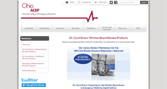 Desktop Screenshot of emergencymedicineboardreview.com